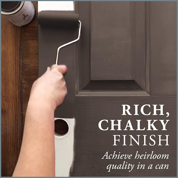AMY HOWARD AT HOME Chalk-Based One Step Paint for Furniture, Cabinetry, Decor, Finish, and More | No Stripping, Sanding, or Priming | Dark Base | 32 Ounce | Windsor