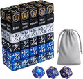 63 PCS MTG Dice Counters with Bulk Abilities Keywords Counters and MTG Life Counters, Dice Set for MTG, TCG and Card Games, Magic The Gathering Accessories