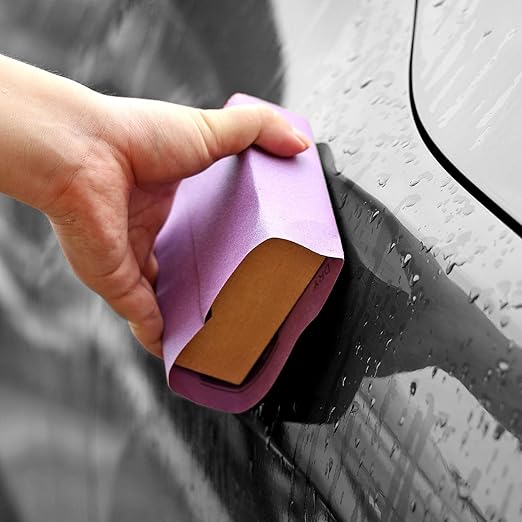 Sandpaper 120 Grit 20 PCS, Wet Dry Sanding Sheets 9 x 11 Inch, Purple Alumina Abrasive Sand Paper for Wood, Metal, Drywall, Resin, Automotive Sanding, Polishing, Grinding, by POLIWELL