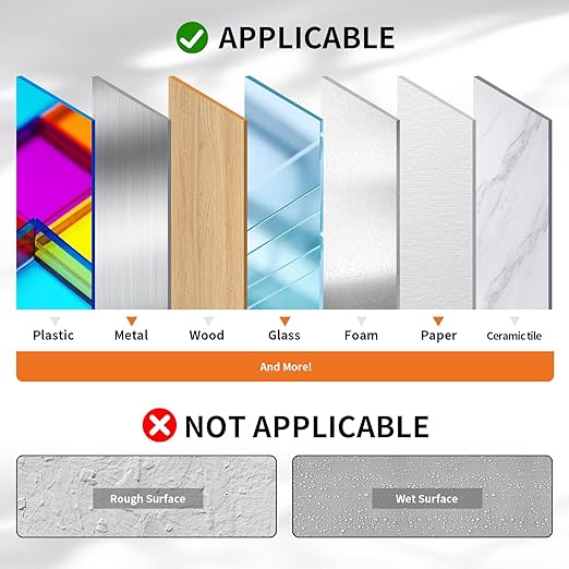 504 Pcs Clear Removable Adhesive Dots, Glue Point Dots for Crafts Balloons Poster, Double Sided Sticky Round Dots (0.39 Inch)