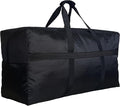 Extra Large Duffle Bag for Travel, Big Foldable Storage Bag - Black