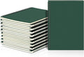Yahenda 18 Pcs Spiral Notebook Bulk A5 Journal Lined 8.3'' x 5.5'' Writing Composition Paper Small Notepad Subject Notebook for Students Office Business Back to School Supplies (Deep Green)