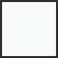 U Brands Magnetic Dry Erase Board White Board, 36" x 36" Inches, Black Wood Frame (2892U00-01)
