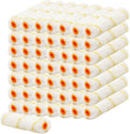 50 Pieces Paint Roller Cover, 6 inch Microfiber Roller Covers, Washable Covers for Roller Frame, House Painting Supplies, Naps for Paint Roller Brush for Painting Walls Ceilings