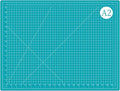 18"x24" Self Healing Cutting Mat, Sewing Mat for Crafts, Double Sided 5-Ply Table Cutting Board for Fabric Quilting Leather Modeling Hobby Project, Turquoise