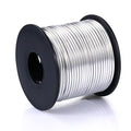 Aluminum Craft Wire, 32.8 Feet 3.0 mm/ 8 Gauge Silver Bendable Soft Metal Aluminum Wire Roll Bulk for DIY Crafts Sculpting Jewelry Making