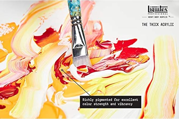 Liquitex Professional Heavy Body Acrylic Paint, 2-oz (59ml) Tube, Parchment