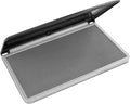MaxMark Large Premium Gray Ink Stamp Pad - 3.5" x 6.25" - Quality Felt Pad
