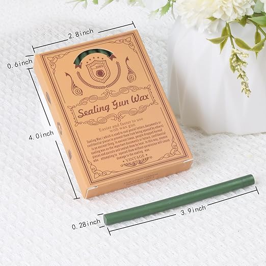 Pearl Pink Sealing Wax Sticks, WASOHLING 20Pcs Glue Gun Wax Seal Sticks for Wax Seal Stamp, Pink Wax Seals for Wedding Invitation Envelope Letter Seals, Craft Adhesive (Mini Size)