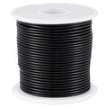 12 Gauge Black Aluminum Craft Wire (105FT) - Anodized for Jewelry Making, Beading Floral, Plant Gardening, Sculpting & Modeling Craft Wire (Black #10, 2mm)