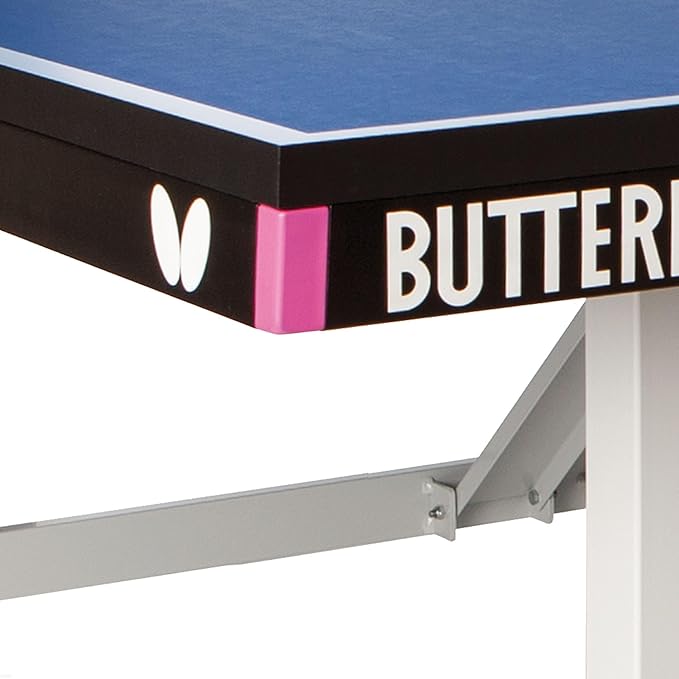 Butterfly Europa 25 Ping Pong Table—Indoor Game Table—ITTF Approved Table Tennis Table For Tournament, Club, Home, Institution—Professional Ping Pong Net Included—Very Compact Storage