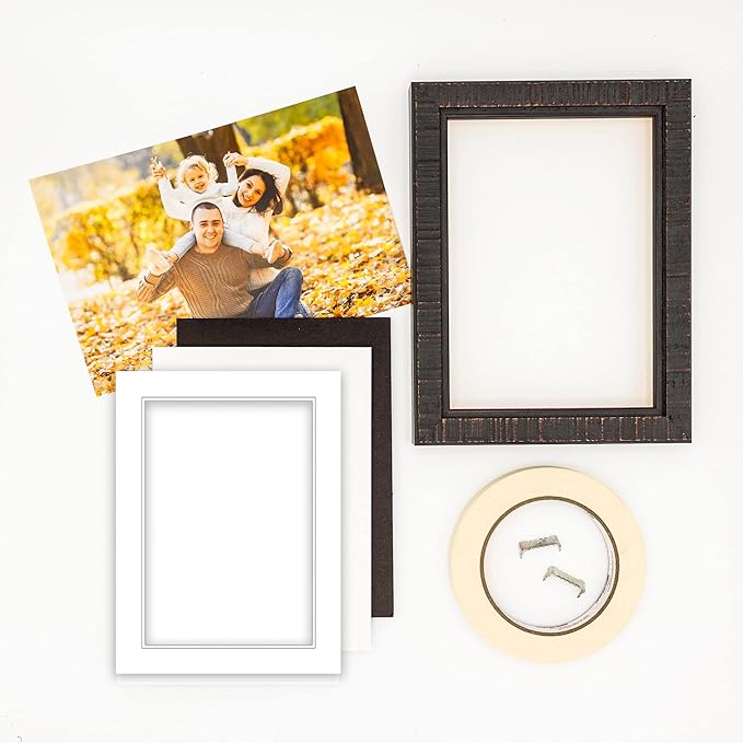 16x16 Mat for 8x8 Photo - Precut White on White Double Mat Picture Matboard for Frames Measuring 16 x 16 Inches - Bevel Cut Matte to Display Art Measuring 8 x 8 Inches - Acid Free ONE MAT