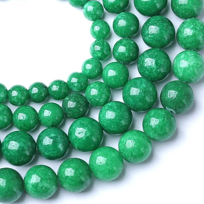 12MM Blackish Green Cloudy Chalcedony Stone Beads Round Loose Beads for Jewelry Making Bracelet Necklace 32pcs 15"