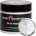 Eye Candy Pigments Premium White Mica Powder - Sayu White (50gr) - for Epoxy, Resin, Soap, Paint, Woodworking, Acrylic Pouring, Bath Bombs, Fishing Lures - DIY Arts and Crafts Additive