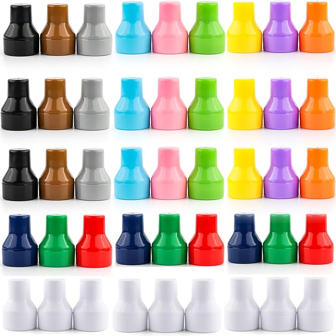 45PCS / Sets Ink Applicator with Storage Cases,Paper Pouncers for Direct Ink Application On Crafts Projects Easily,Inking Sponge for Stamp Ink Distressing, Blending Card Making Crafting Tools