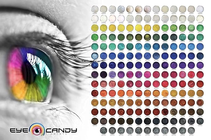 Eye Candy Premium Mica Powder Pigment “Galactic Ghost Green” (25g) Multipurpose DIY Arts and Crafts Additive | Woodworking, Bath Bombs, Resin, Epoxy, Soap, Nail Polish, (Galactic Ghost Green, 25G)