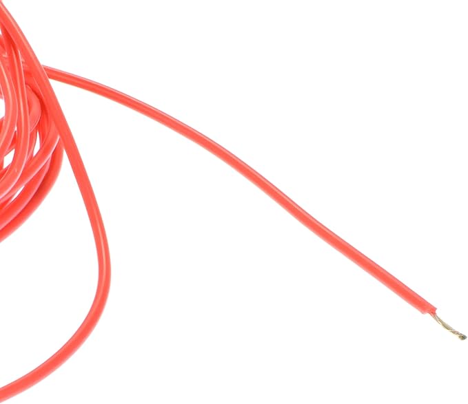 Apex RC Products 10' Red 22 Gauge Super Flexible High Strand Battery/Motor Silicone Insulated Copper Wire #1190