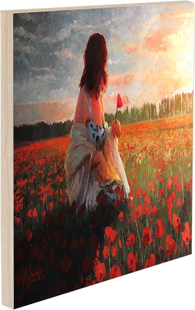 Da Vinci Pro Ultra Smooth Wood Canvas Gesso Board - 3/4" Deep, 12X24 Pack of 4 Single White Acrylic Polymer Gesso Panels for Painting Fine Portraits and Ultra Fine Detail Illustrations and Artwork