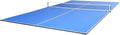 JOOLA Ping Pong Conversion Top with Net Set for Billiard and Pool Tables - Regulation Top Converts Billiards into Ping Pong Table - Includes Foam Padding for Protection - Steel Frame Option