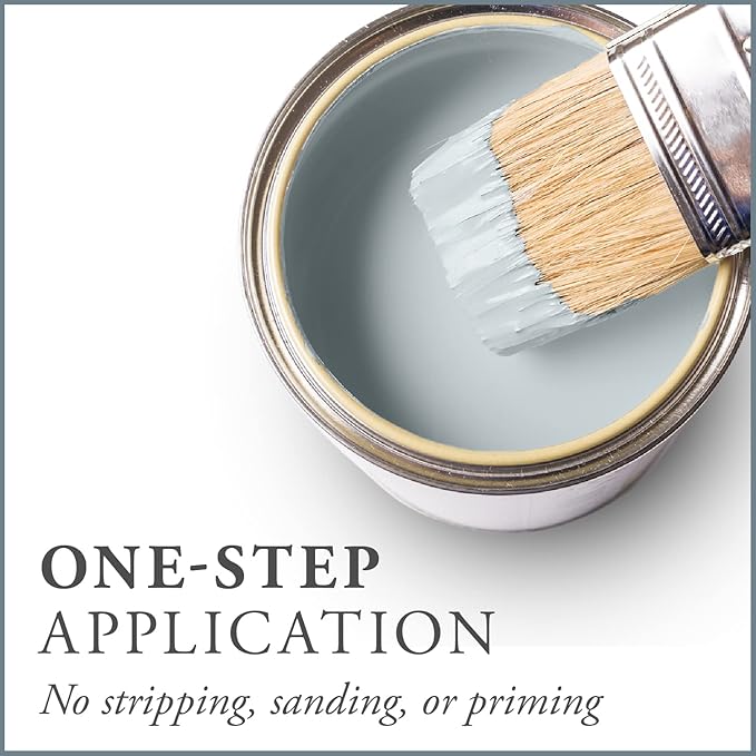 AMY HOWARD AT HOME Chalk-Based One Step Paint for Furniture, Cabinetry, Decor, Finish, and More | No Stripping, Sanding, or Priming | Ultra-Light Base | 32 Ounce | Robins Egg