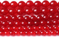 Tiger Eye Round Loose Beads Natural Gem Beads Crystal Energy Stone Beads for Jewelry Making 15" (6MM, Red Chalcedony)…