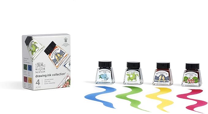 Winsor & Newton Brown Specialty Ink, 14ml Bottle