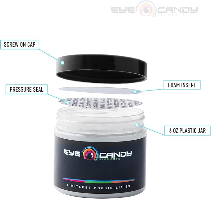 Eye Candy Premium Mica Powder Pigment “Suiren Violet” (50g) Multipurpose DIY Arts and Crafts Additive | Woodworking, Epoxy, Resin, Paint, Soap, Bath Bombs, Nail Polish (Suiren Violet, 50G)