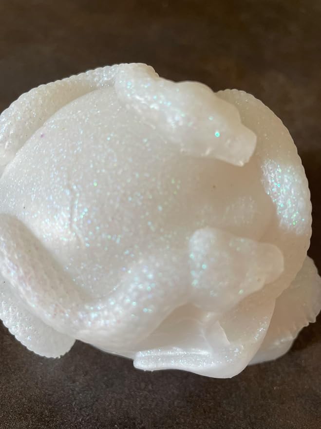 Halloween Snake Winding Skull Candle Silicone Mold, DIY 3.7 Inch Ghost Skull Candle Making Wax Moulds Gypsum Ornament Resin Soap Molds Casting Art Home Decor