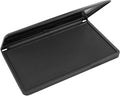 MaxMark Large Premium Black Ink Stamp Pad - 3.5" x 6.25" - Quality Felt Pad