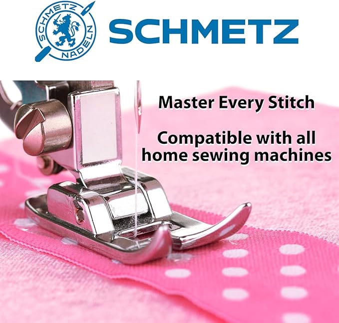 SCHMETZ Universal Sewing Machine Needles - Heavy Duty Multi Purpose Sewing Needle, Size 100/16, Box of 100 Needles