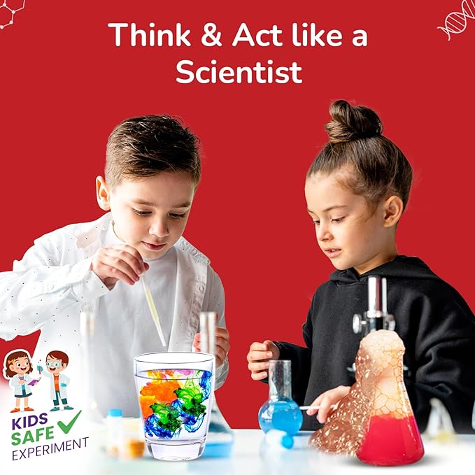 Smartivity My First Science Experiment Kit for Kids Ages 6, 7, 8, 9, 10, 11, 12 Years | 50+ Experiments I Christmas, Birthday Gift I Science Projects for Boys & Girls, STEM Toys for 6-12 Years