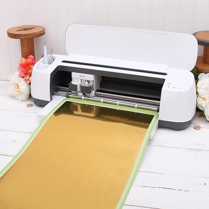 Threadart Metallic Foil Spectrum Heat Transfer Vinyl Film | Custom Cut Roll 20" Wide by The Yard | Compatible with Venture Explore and Maker, Silhouette Cameo, & Large Format Cutters