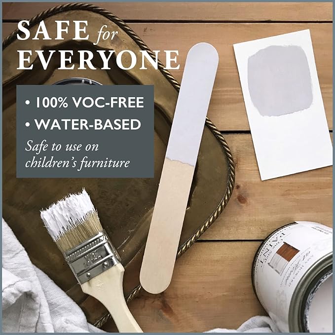 AMY HOWARD AT HOME Chalk-Based One Step Paint for Furniture, Cabinetry, Decor, Finish, and More | No Stripping, Sanding, or Priming | Ultra-Light Base | 32 Ounce | Chelsea Square