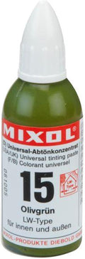 Mixol Universal Tints, Olive Green, #15, 20 Ml