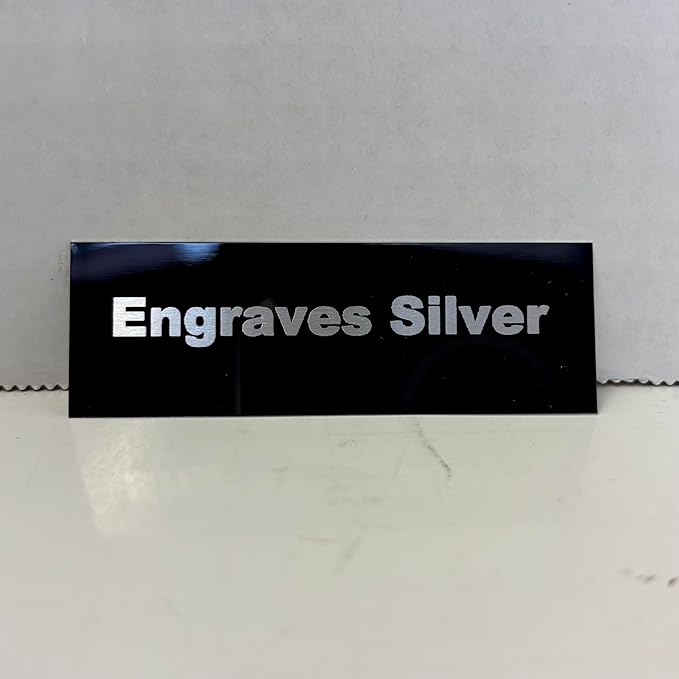 Blank Metal Plates for Laser Engraving - 4 Pack | Aluminum Sheets 0.020" Thick | CO2, Diode, Fiber Laser Compatible | Multiple Sizes & Colors (Black (engraves silver), 8.25x11.25 inch)