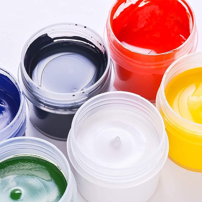 36 Pack 4 OZ Plastic Jars Round Clear Cosmetic Container Jars with White Lids, Eternal Moment Plastic Slime Jars for Lotion, Cream, Ointments, Makeup, Eye shadow, Samples, Potravel Storage