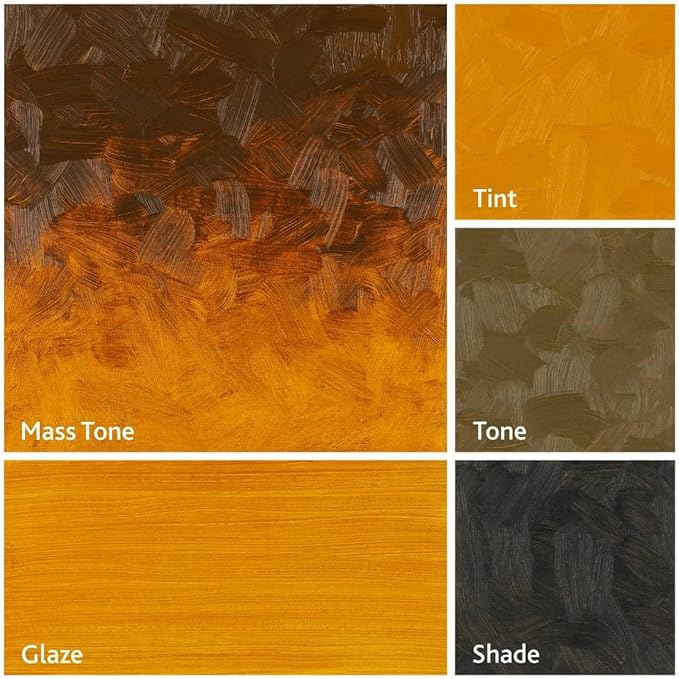 Tusc & Pine Artist Oil Paint - Transparent Yellow Oxide, 150 ml, Non-Yellowing, Rich & Creamy Consistency, Maximum Pigment Load, Small Batch Milled Oil Paints Made in the USA for Professional Artists