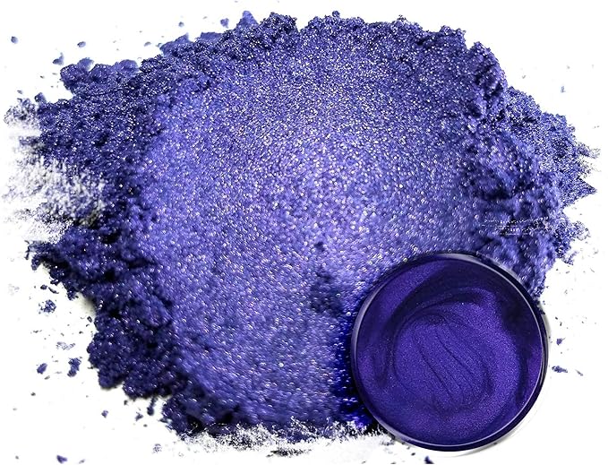 Eye Candy Pigments Premium Purple Mica Powder - Purple Jam (25gr) - for Epoxy, Resin, Soap, Paint, Woodworking, Acrylic Pouring, Bath Bombs, Fishing Lures - DIY Arts and Crafts Additive