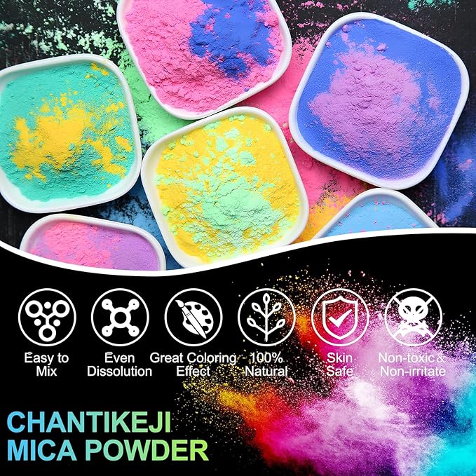Mica Powder,7.05OZ（200g）,Super White Mica Powder Pigment for Epoxy Resin，Lip Gloss，Car Paint，Dye，Soap Making，Nail Polish,Epoxy Resin,Candle Making,Bath Bombs
