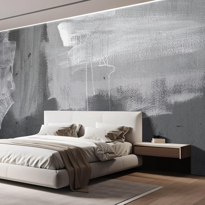 wall26 Wall Sticker/Wall Mural Metal Background, Not Peel and Stick, Non-Woven Wallpaper Decorative for Bedroom, Living Room, Office - 120x120 inches