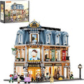 Brick Art Gallery Lighting Building Bricks Set - Town Life City Modular Collection Kit with Minifigures 3400 Pcs for Adults & Teen & Visual Art Lovers