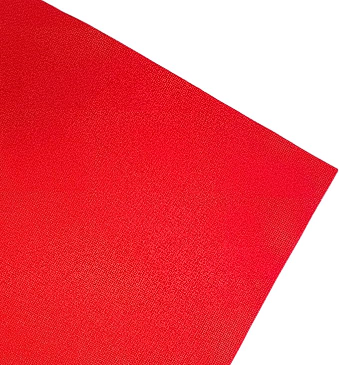 2 Sheets of Red 14 Count Aida Cloth – 18 x 18 Inch Pre-Cut Fabric Squares – Cross Stitch Fabric – 100% Cotton – Ideal for Needlework & Embroidery – The Knotty Unicorn