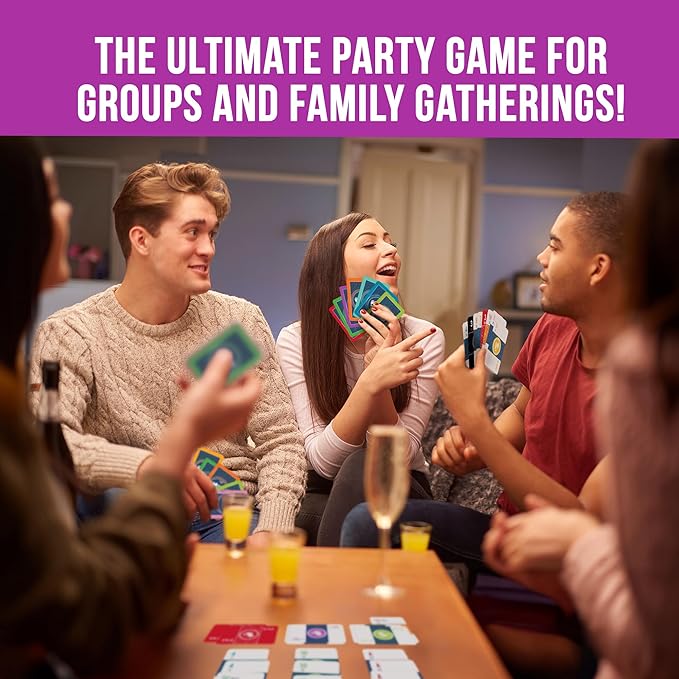 Hand & Foot Remastered 8 Player Edition – Card Game for Adults & Families