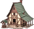 Green Gables P - 3D Wooden Puzzle - DIY 28mm Scale Model Building Kit for Adults - Creative Gift - Tabletop Miniature Terrain Kit - Realistic (Green Gables 14/4.8)