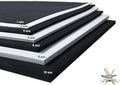 Shape Retention EVA Cosplay Foam 2mm (1mm-10mm) 14x39 inch White or Black High Density EVA Foam Sheets. Premium 85 kg/m3 Heat Shape Material for DIY Convention or Halloween Costumes by The Foamory