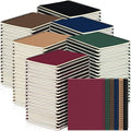 Yahenda Spiral Notebook College Ruled Journals Notebooks Lined 8.3 x 5.5 Inch Note Books Bulk A5 Writing Notebooks Thick Paper Notebook for Office Business School Supplies (Classic Colors,54 Pcs)