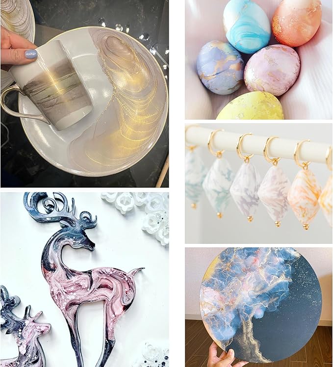 Alcohol Ink Set - 34 Color Variations - Set #22-4 Alcohol Inks x 0.51 fl oz (15 ml)