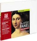 Ampersand Art Supply Wood Gesso Art Painting Panel: Canvas Texture, 3/8 Inch Depth, 8" x 10"