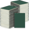 Yahenda 72 Pcs Spiral Notebook Bulk A5 Journal Lined 8.3'' x 5.5'' Writing Composition Paper Small Notepad Subject Notebook for Students Office Business Back to School Supplies (Deep Green)
