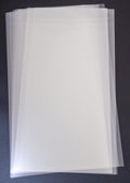 7.5 Mil Blank Mylar Stencil Sheet (10Pcs),12 x 24 Inch Clear Plastic Sheets, Acetate Sheets for Crafts, PET Plastic Sheets for Cutting Machine, PET Stencil Material